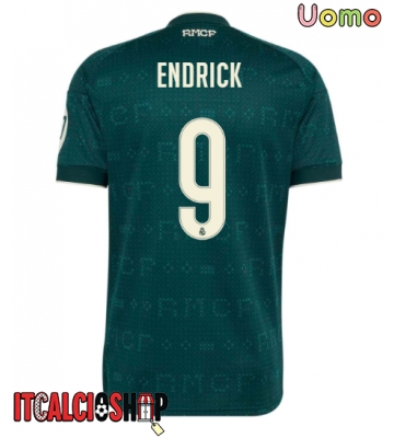 Real Madrid Endrick #9 Seconda Maglia 2026-27 Manica Corta